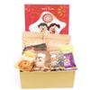 Ghasitaram Gifts Jaiccha Rakhi Gifts for Brothers - Raksha Bandhan Box of Assorments with 13 Goodies with 2 Rakhis view 1