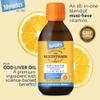 Minadex Multivitamin Liquid with Cod Liver Oil for Adults & Kids, Delicious Orange Flavour, Vitamins C, A, B2, B3, D, E & Omega-3, Boost Energy & Reduces Tiredness, Supports Immunity, 300ml view 3