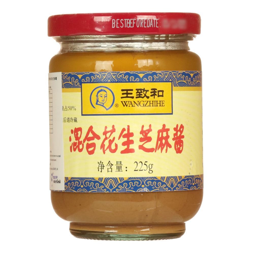 Wangzhihe Sesame Paste With Peanut Butter for Dressing Sauce Cooking 225g