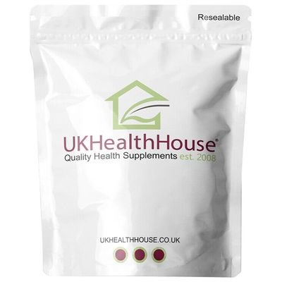 UKHealthHouse Premium Chaga Mushroom Powder - 100% Pure - Immunity Support Inonotus Obliquus Sustainably Wild Harvested Vegan Non-GMO No Added Fillers (1kg)
