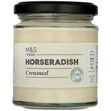 M&S Horseradish Creamed 160g in a Premier Life Store Box