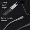 WInara Outdoor Presbyopia Sunglasses Men's Photochromic Progressive Multifocal Reading Glasses HD Resin Lens UV400 +1.50 (Color : Black, Size : +3.00) view 3