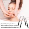 2 Pieces Black Facial Hair Remover Quick Hair Removal Epilator Tool,Facial Hair Remover Manual Epilator Spring Face Hair Roller Threading Epilator Tools for Face Hair Removing Tool view 4