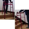 NATWEE Walker, Heavy Duty Folding Walker, Bariatric Walking Frame for Seniors Wide, Adult Walkers for Stairs Indoor Outdoor Height Adjustable Lightweight Folding It's so kind of you view 2