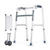 NATWEE Walker,Foldable Shower Chair,Geriatric Walker 2 Wheels,Mobility Aid Walking Zimmer Frame - Adjustable Height Rollator Crutch with Padded Seat It's so kind of you view 1