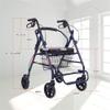 NATWEE Walker, Heavy Duty Mobility Rollator, Lightweight, Folding Rollator Walker, 264 lbs Capacity with 8" Wheels It's so kind of you view 4