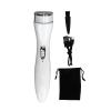 Electric Mini Shaver Low Noise Double Ring Mesh Swivel Electric Head Shaver for Car Home (White) view 1