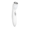 Electric Mini Shaver Low Noise Double Ring Mesh Swivel Electric Head Shaver for Car Home (White) view 2