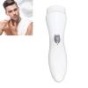 Electric Mini Shaver Low Noise Double Ring Mesh Swivel Electric Head Shaver for Car Home (White) view 3