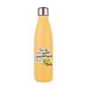 Getagift School Bus Driver Gift, Thank You For Being Such An Amazing Bus Driver, Appreciation Gift, 500 ML Double Walled Insulated Stainless Steel Bottle. (Matt Yellow) view 1
