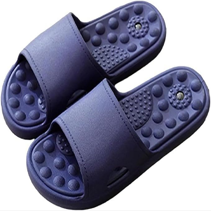 Far Infrared Ionic Massage Slippers, Circulation Slippers Sandals, Acupressure Foot Massage Slippers, Reflexology Acupressure Sandals for Women Men