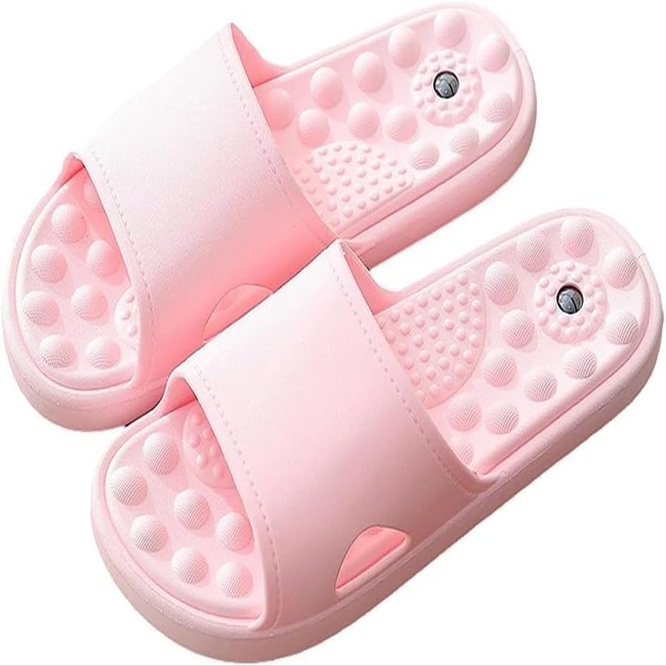 Far Infrared Ionic Massage Slippers, Circulation Slippers Sandals, Acupressure Foot Massage Slippers, Reflexology Acupressure Sandals for Women Men