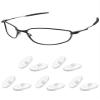 PapaViva Replacement Nose Pads Nose Pieces for Oakley Splinter - Asian Fit (5 Pairs Packed) view 1