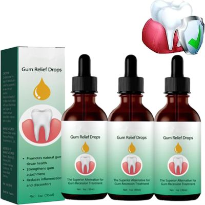 EXQST Dentizen Drops Dentizen Gum Regrowth Drops 30ml Gum Regrowth Treatment Drops Gum Repair Treatment Drops Repair Gum Regrowth for Receding Gum