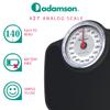 Adamson A27 Oversize Scales for Body Weight - Up to 350 lb - New Version - Anti-Skid Rubber Surface Extra Large Numbers - High Precision Bathroom Scale Analog - Durable with 20-Year Assurance view 2