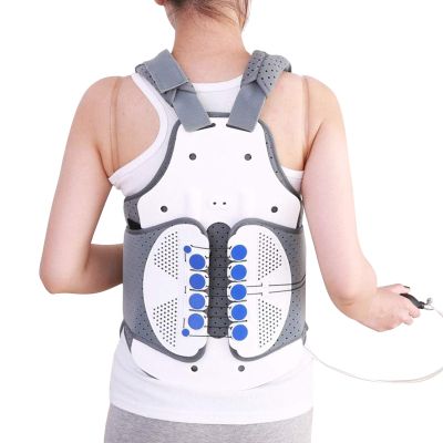 UZIAH Thoracolumbar Vertebral Fixation Brace Orthosis Adjustable Fracture Postoperative Inflatable Type Medical Rehabilitation Tools,L