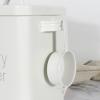BradOc Detergent Box With Dosing Spoon ZemMetal Storage Box For Detergent ZemLaundry Can Lid ZemVintage Detergent Box Container,c view 4