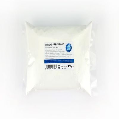 Entirely Ingredients Ground Arrowroot 950g - Gluten Free - Premium Quality - Food Grade