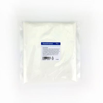 Entirely Ingredients Ground Arrowroot 100g - Gluten Free - Premium Quality - Food Grade