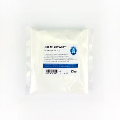 Entirely Ingredients Ground Arrowroot 200g - Gluten Free - Premium Quality - Food Grade