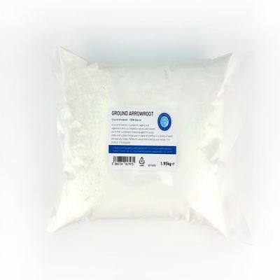 Entirely Ingredients Ground Arrowroot 1.95kg - Gluten Free - Premium Quality - Food Grade