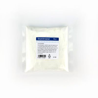 Entirely Ingredients Ground Arrowroot 50g - Gluten Free - Premium Quality - Food Grade