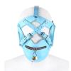 Blue Deprivation Hood with Zipped Mouth view 1