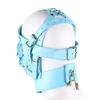 Blue Deprivation Hood with Zipped Mouth view 2
