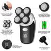 Electric Razor for Men's, Electric Shaver 5 In1 Wet Dry Shaving Machine for Men Professional Set Rechargeable Electric Razor Beard Facial Grooming Kit view 4