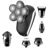 Electric Razor for Men's, Electric shaver for men grooming hair beard trimmer bald head shaving machine washable electric razor set view 1