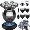 Electric Razor for Men's, 5 in 1 Electric Head Shaver Bald Men - Rotary Design Head Shaver Electric view 1