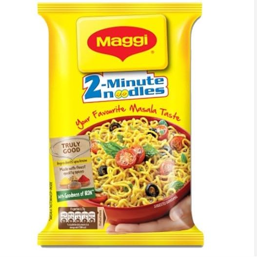 Maggi 2-Minute Noodles Masala 70g Case of 16 Delicious Tasty And Twisty Treat Gift Hamper For Birthday,Christmas Sold By Kidzbuzz