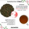 Ascenbio - Green Tea - Organic Velvet Red - 180g Bulk - Prepared and packaged in France - Biodegradable Packaging view 2
