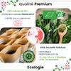 Ascenbio - Green Tea - Organic Velvet Red - 180g Bulk - Prepared and packaged in France - Biodegradable Packaging view 4