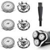 3 Pack Replacement Shaver Heads for Philips, Compatible with Series 1000, 2000, 3000, Replacement Blades for Philips with Cleaning Brush, Compatible with Phillips Series AT8xx, AT7xx, PT7xx view 1
