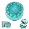 MZSX Travel Contact Lens Cases with Mirror, Magical Girl, Durable, Compact, Portable Soak Storage Kit, Protect Your Eyes, Home Case Easy Carry Mini Box,Tweezers Solution Bottle Lens Container view 1