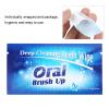 50 Pieces Wipes Dental Clean Teeth Wipe Cloth Tooth Cleansing Tool for Oral Deep Cleaning view 3