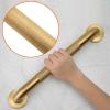 Rackickyer Shower Grab Bar, 16 Inch Gold Bathroom Bar, 1.25" Diameter 304 Stainless Steel Anti-Slip for Bathtubs and Showers, Handicap Support for Seniors Elderly (2 Pack) view 3
