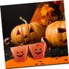 HEMOTON 10pcs Pumpkin Man Candy Bag Halloween Nougat Bag Candy Paper Box for Party Supplies Halloween Favor Boxes for Fillers view 4