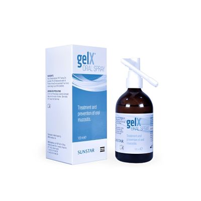 GelX Oral Spray for Treatment and Prevention of Oral Mucositis 100 ml