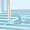 ZUMAHA Pink Kids Toothbrush, Manual Toothbrush with Suction Base, Pack of 2 Infant Silicone Toothbrushes for Ages 1-3 Years view 3
