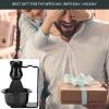 3 In 1 Shaving Brush Kit , Men Shaving Set Beard Shaving Brush Bowl Holder Men Beard Cleaning Face Hair Style Tool Set for Men Beard Remover view 2
