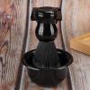 3 In 1 Shaving Brush Kit , Men Shaving Set Beard Shaving Brush Bowl Holder Men Beard Cleaning Face Hair Style Tool Set for Men Beard Remover view 3