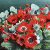 20 Napkins Christmas Anemone in Arrangement as Table Decoration Paper Napkins with Motif Also for Decoupage and Decoupage 33 x 33 cm view 1