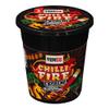 Instant Pot Noodles Halal Certified Instant Spicy Chilli Fire Noodles Vegetarian Egg Free 60g (Pack of 6) + FabFinds Mug view 1