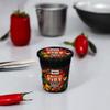Instant Pot Noodles Halal Certified Instant Spicy Chilli Fire Noodles Vegetarian Egg Free 60g (Pack of 6) + FabFinds Mug view 2