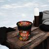 Instant Pot Noodles Halal Certified Instant Spicy Chilli Fire Noodles Vegetarian Egg Free 60g (Pack of 6) + FabFinds Mug view 3
