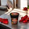 Instant Pot Noodles Halal Certified Instant Spicy Chilli Fire Noodles Vegetarian Egg Free 60g (Pack of 6) + FabFinds Mug view 4