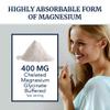 Magnesium Glycinate 400mg | Chelated Bisglycinate for Muscle Relaxation, Bones, Heart, Nerve, Sleep & Calm Support for Women & Men | High Absorption Magnesium Chelate Supplement | 120 Capsules view 2