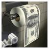 ERICAT 1 Roll 100 Dollar Bill Toilet Paper Christmas Home Supplies Rolling Paper Dump Trump Toilet Tissue Funny Novelty Gag Gift (Color : Trump) view 2